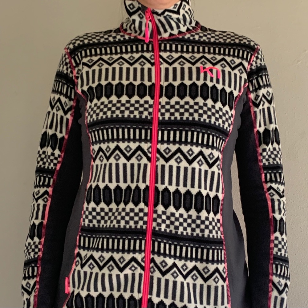 KARI TRAA Full Zip Fleece size L